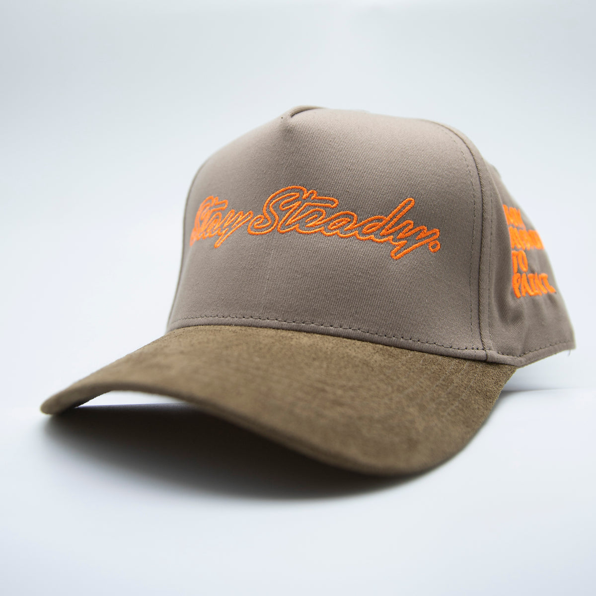The Sueded Bill Podium Cap