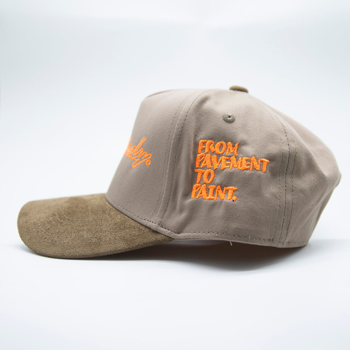 The Sueded Bill Podium Cap