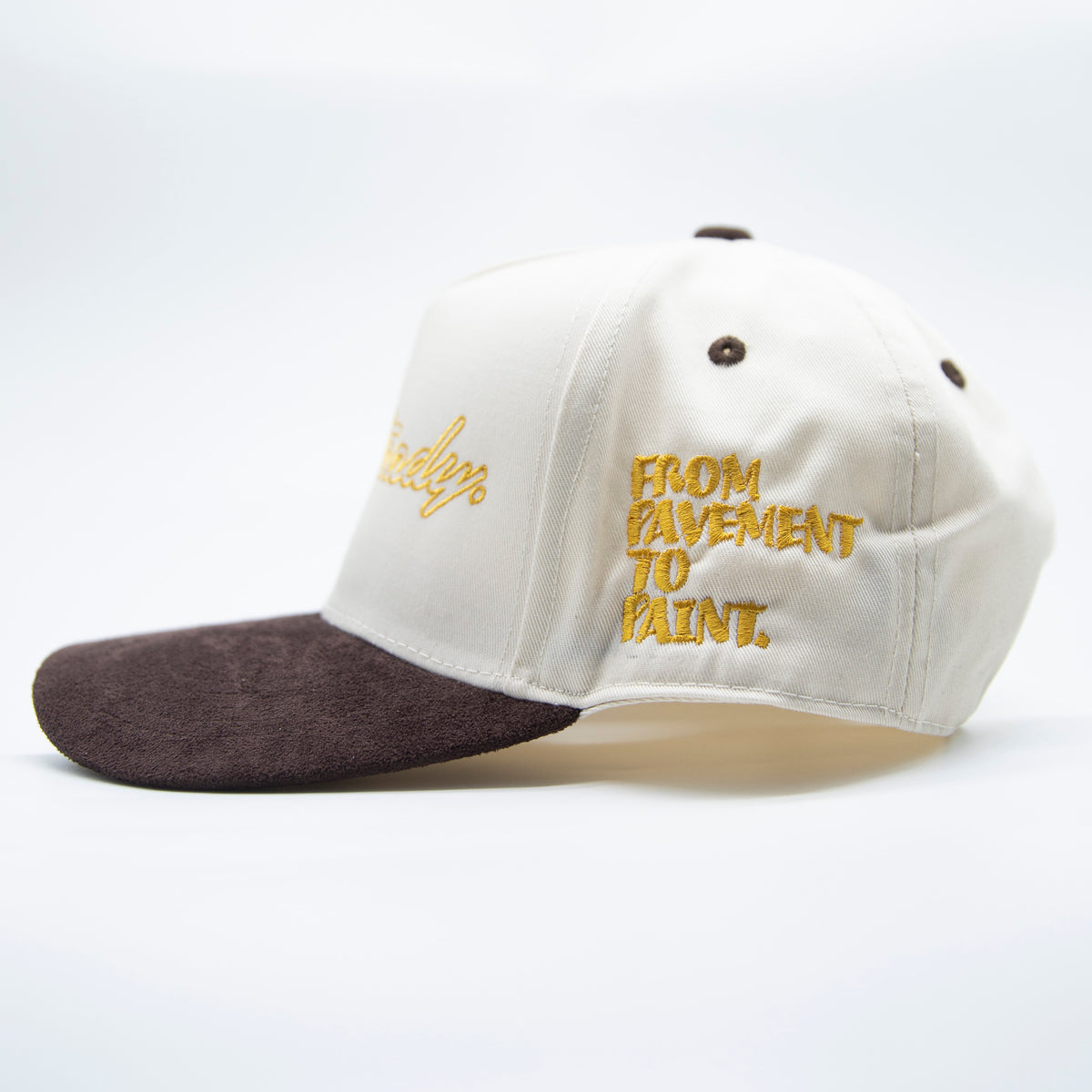 The Sueded Bill Podium Cap