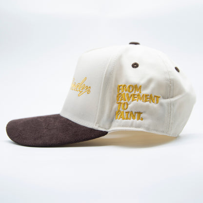 The Sueded Bill Podium Cap