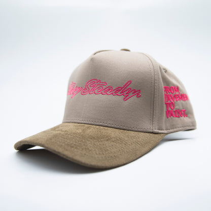The Sueded Bill Podium Cap