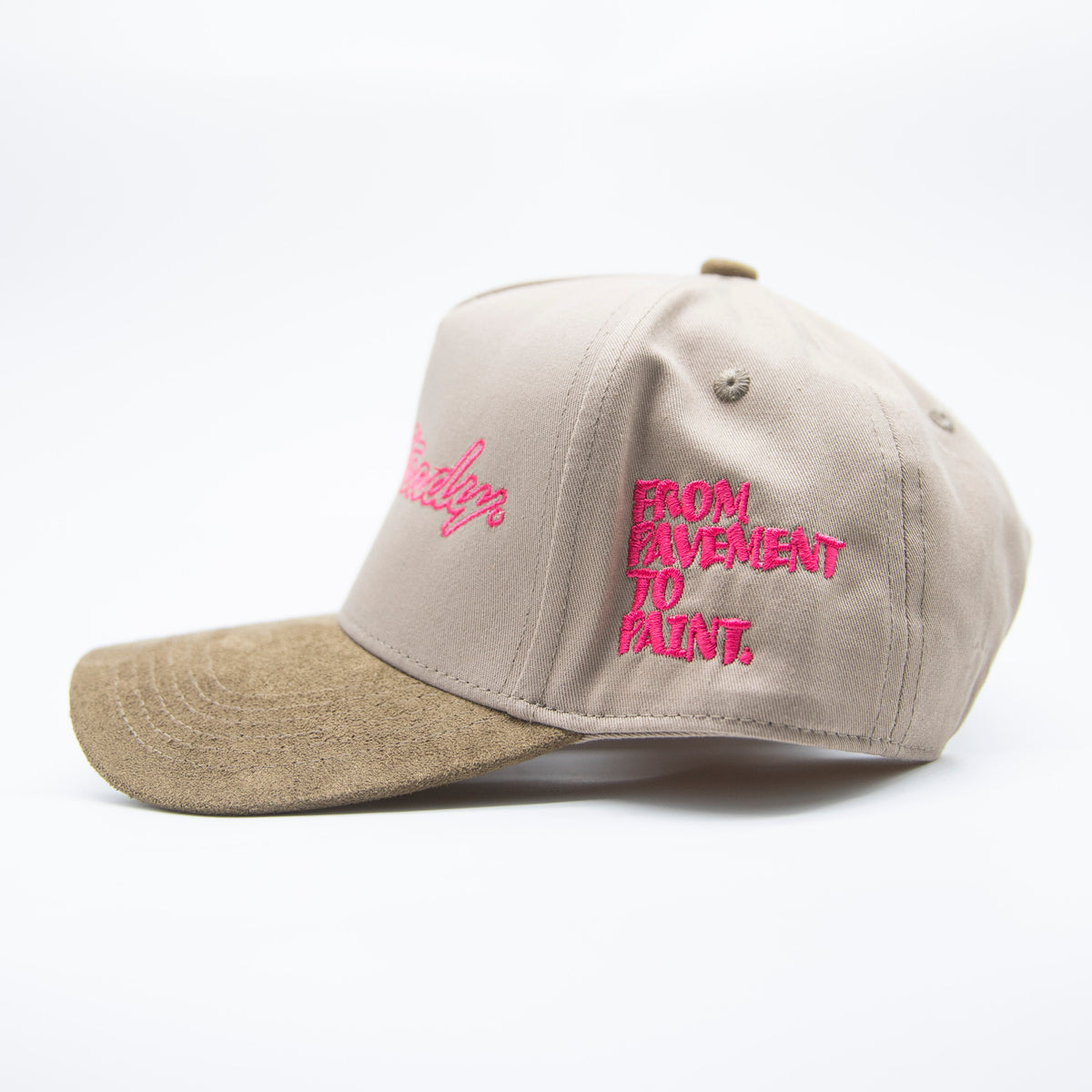 The Sueded Bill Podium Cap