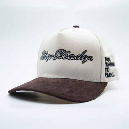The Sueded Bill Podium Cap