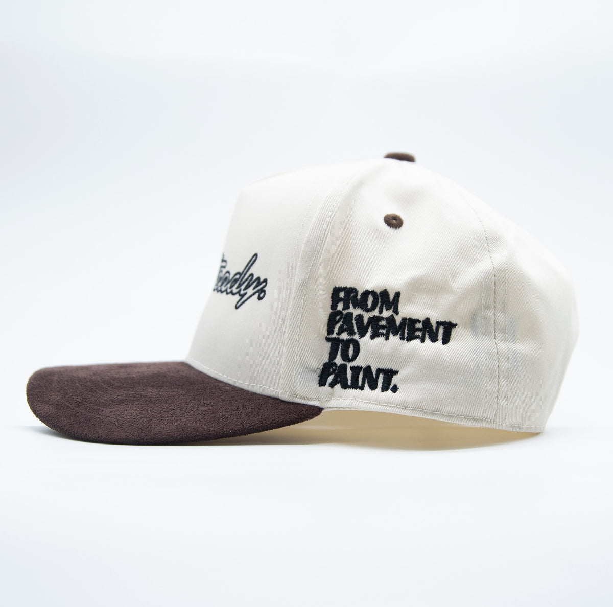 The Sueded Bill Podium Cap