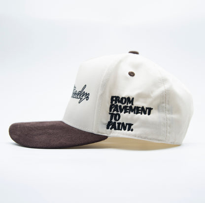 The Sueded Bill Podium Cap
