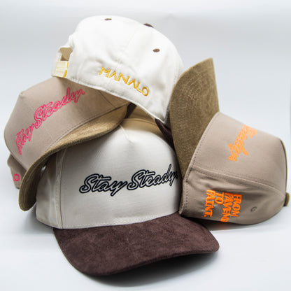 The Sueded Bill Podium Cap
